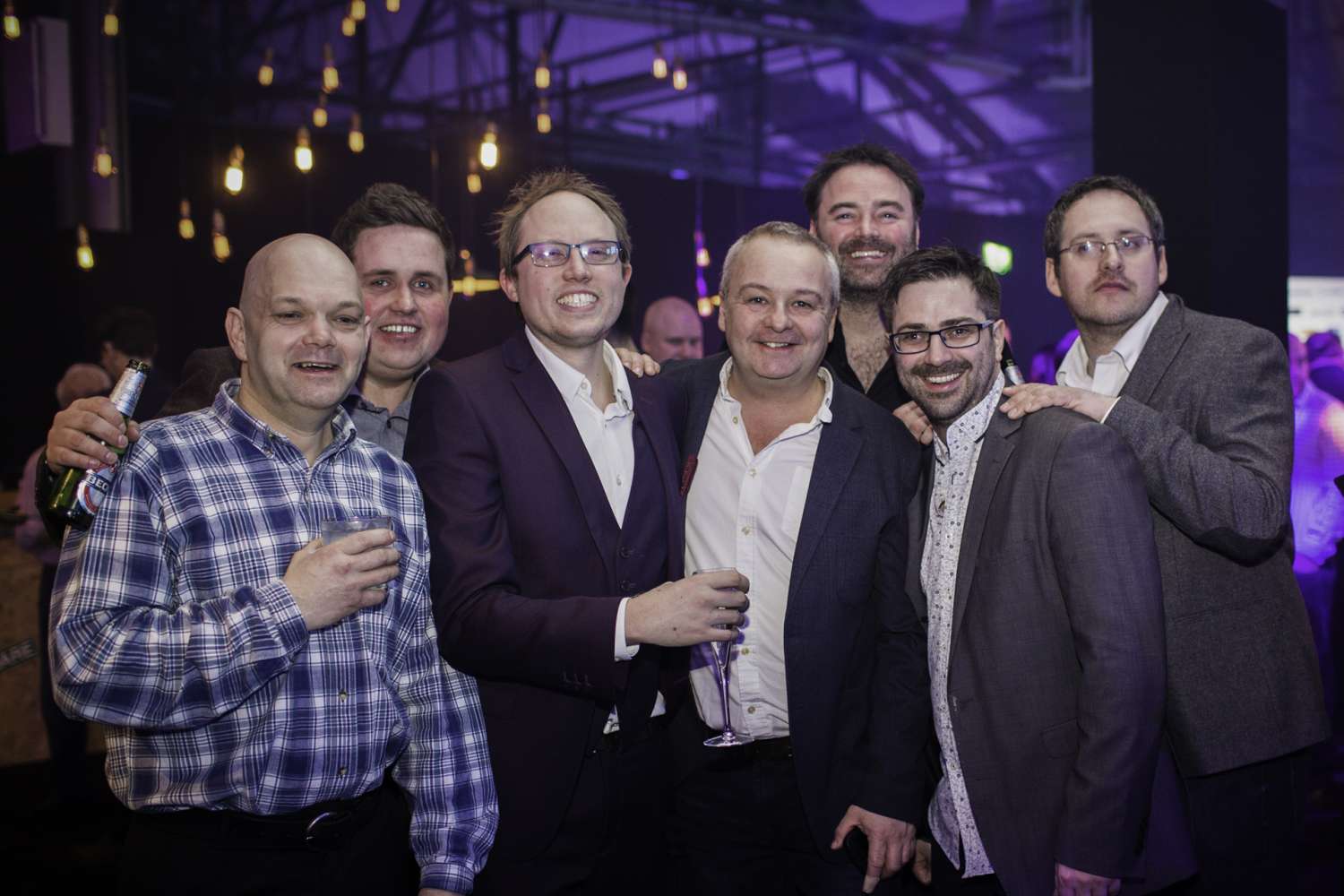 Andy Fidgeon (Birmingham Rep Theatre), Mark Burnett (Hawthorn), Adam Povey (Freelance Production LX), Tim Mitchell (lighting designer), Simon Spencer (Royal Shakespeare Company), Matt Cowles (Ambersphere) and Alastair West (Northern Ballet) Andy Fidgeon (Birmingham Rep Theatre), Mark Burnett (Hawthorn), Adam Povey (Freelance Production LX), Tim Mitchell (lighting designer), Simon Spencer (Royal Shakespeare Company), Matt Cowles (Ambersphere) and Alastair West (Northern Ballet)
