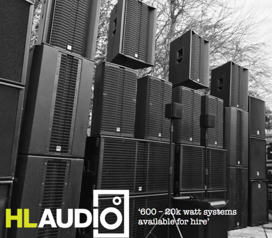 HL Audio relies on two full HK Audio active LTS systems HL Audio relies on two full HK Audio active LTS systems