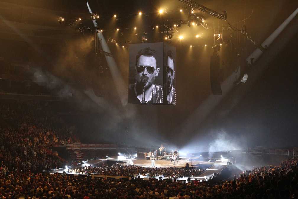 Eric Church’s Holdin’ My Own tour creates an immersive experience for fans as soon as they enter the venue Eric Church’s Holdin’ My Own tour creates an immersive experience for fans as soon as they enter the venue