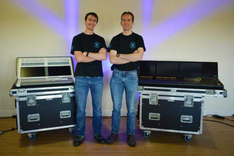 Founder of Illuminate Lighting Jonathan Pask (left) and founder of Lighting Productions, Jonathan Dawson-Butterworth Founder of Illuminate Lighting Jonathan Pask (left) and founder of Lighting Productions, Jonathan Dawson-Butterworth