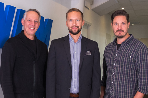 Benum Sweden's Mats Mattsson, Peter Engström & Johan Eriksson
