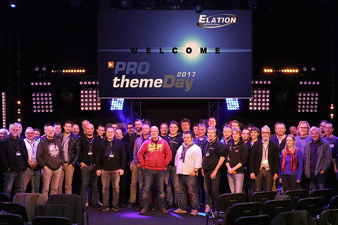 Lighting professionals gathered at Elation’s European headquarters in Kerkrade