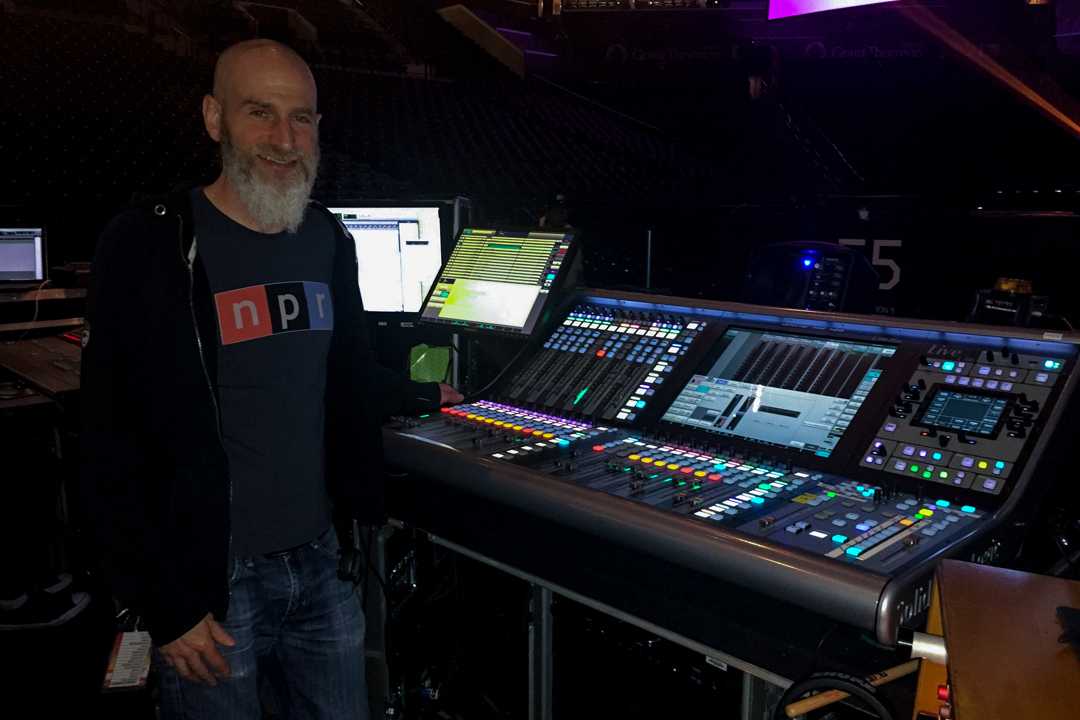 Front of House engineer Scott Eisenberg Front of House engineer Scott Eisenberg