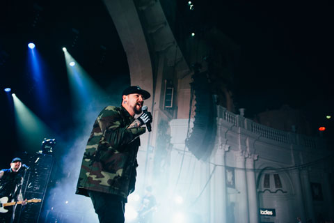 The tour included Glasgow Barrowlands, Southampton Guildhall and Brixton Academy