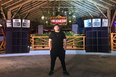 Kami Tadayon at Lost Beach Club