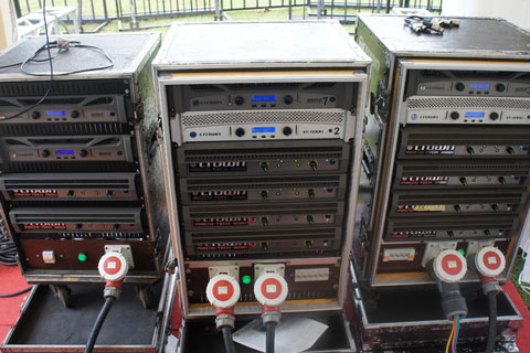 The Harman systems supplied by local dealer CSA Indonesia include JBL, Crown and Soundcraft solutions