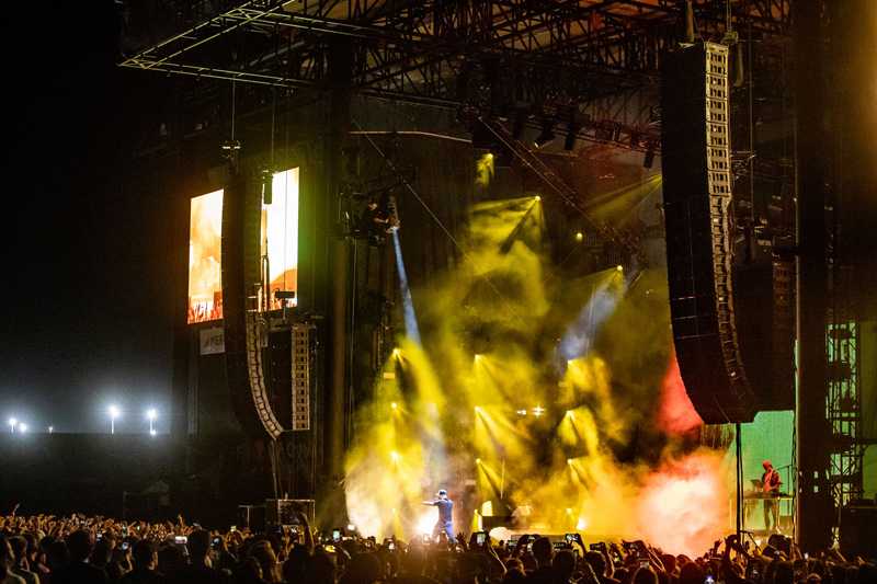 The tour is playing major outdoor venues across the country The tour is playing major outdoor venues across the country