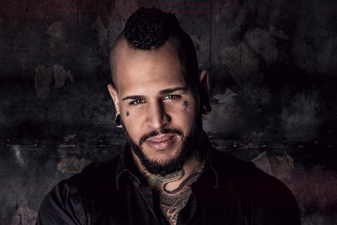 Tommy Vext, lead vocalist of heavy metal supergroup Bad Wolves