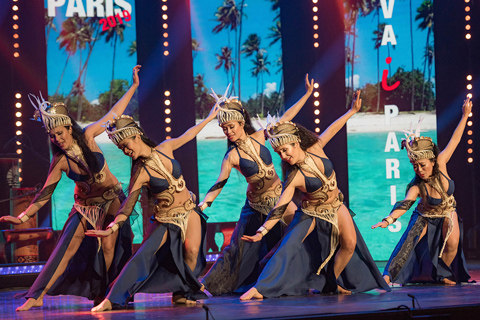 Over 200 people participated in the Heiva dance competition