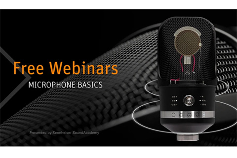 Neumann will be offering detailed webinars on the basics of microphone technology