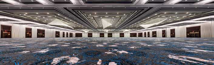 Caesars Forum conference centre boasts the two largest pillarless ballrooms in the world Caesars Forum conference centre boasts the two largest pillarless ballrooms in the world