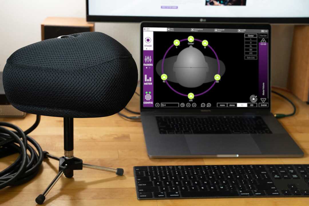 The solution integrates DPA’s 5100 Mobile Surround Microphone and KLANG’s Immersive Mixing Processor The solution integrates DPA’s 5100 Mobile Surround Microphone and KLANG’s Immersive Mixing Processor