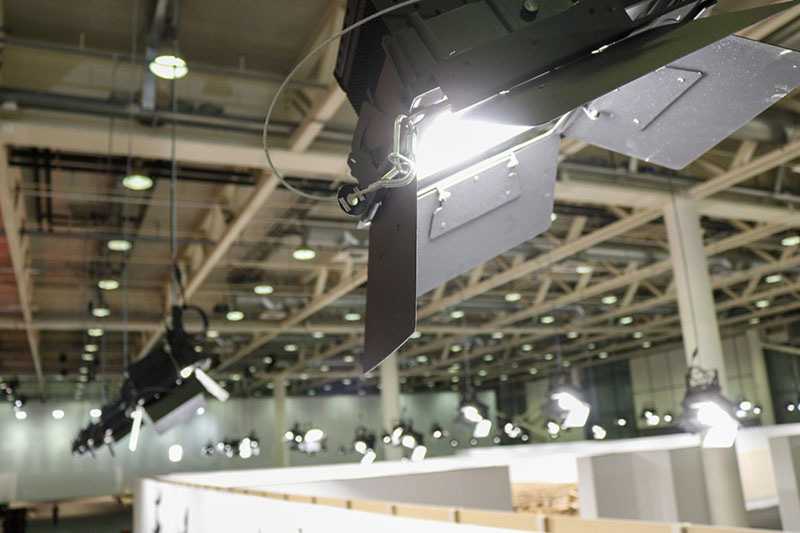 The floodlights have been deployed on a variety of projects The floodlights have been deployed on a variety of projects