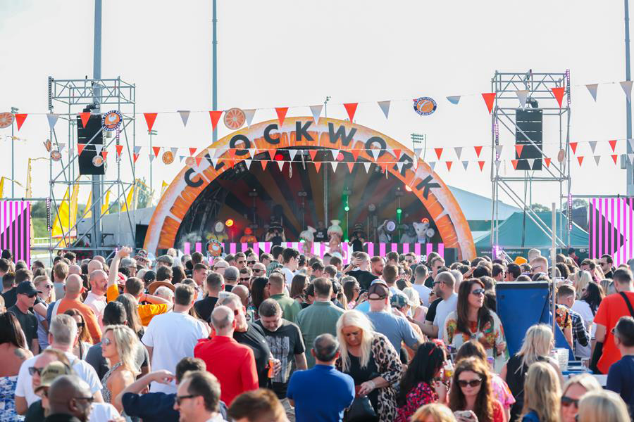 Chelmsford City Racecourse hosted the second Clockstock Festival Chelmsford City Racecourse hosted the second Clockstock Festival