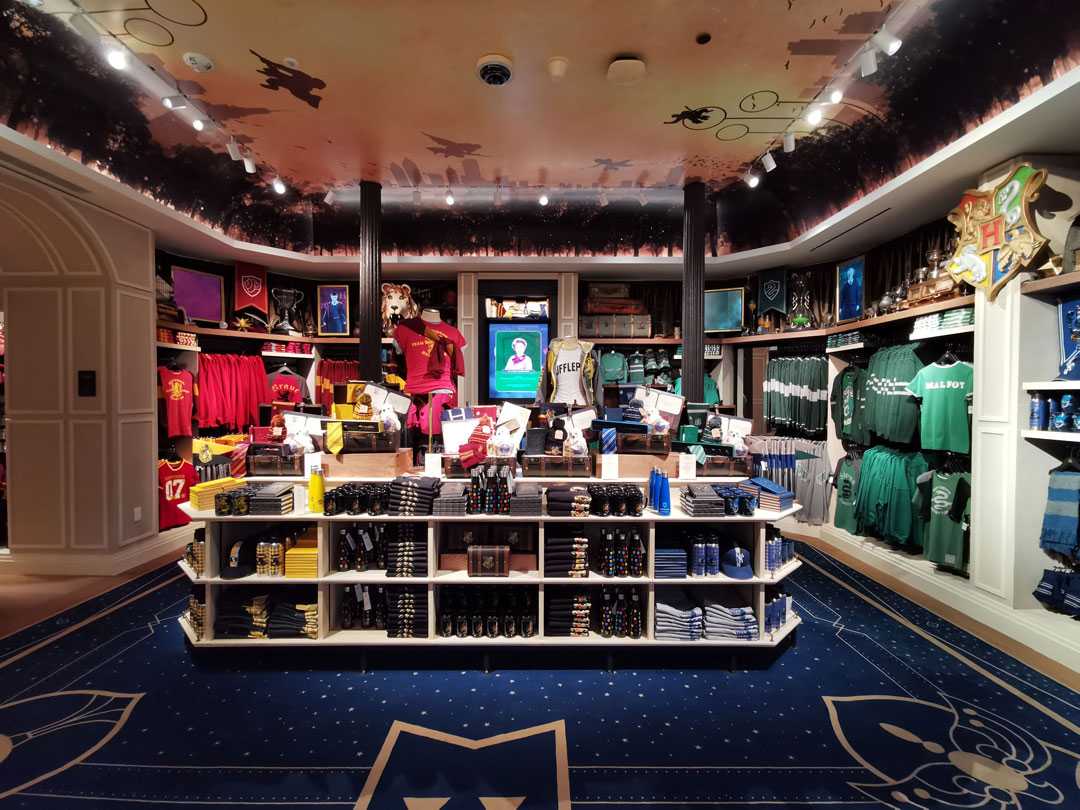 The experience store is billed as “21,000sq.ft of magic” The experience store is billed as “21,000sq.ft of magic”