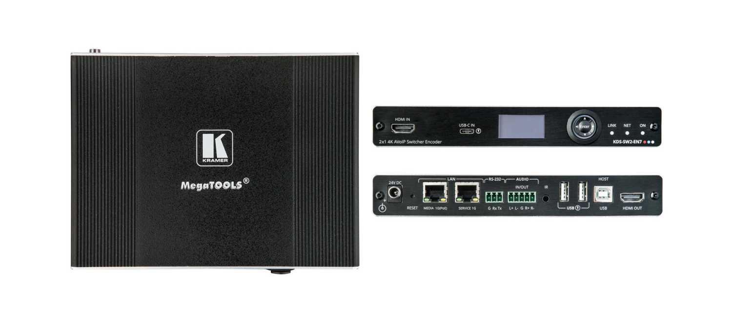 The KDS-7 family of encoders and decoders featured strongly The KDS-7 family of encoders and decoders featured strongly