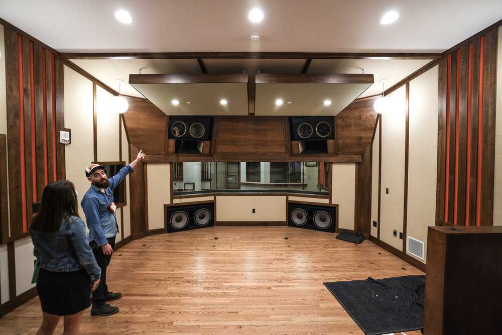 The recently opened Southern Grooves custom designed studio in Memphis The recently opened Southern Grooves custom designed studio in Memphis