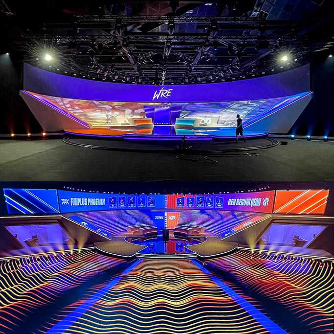 The event was staged at the Suntec Arena, Singapore The event was staged at the Suntec Arena, Singapore