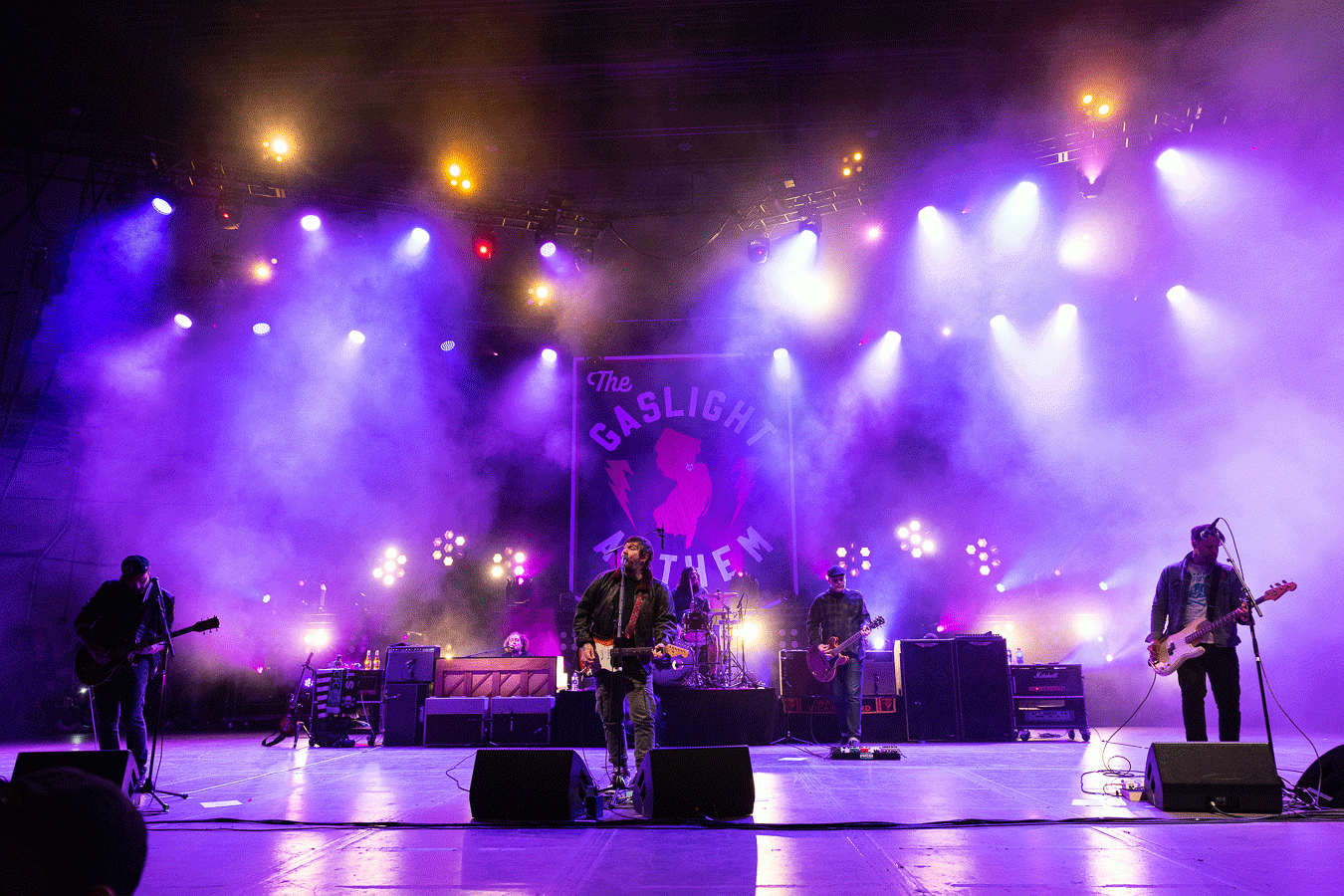 The Gaslight Anthem played the Holmdel, NJ PNC Arts Centre amphitheatre The Gaslight Anthem played the Holmdel, NJ PNC Arts Centre amphitheatre
