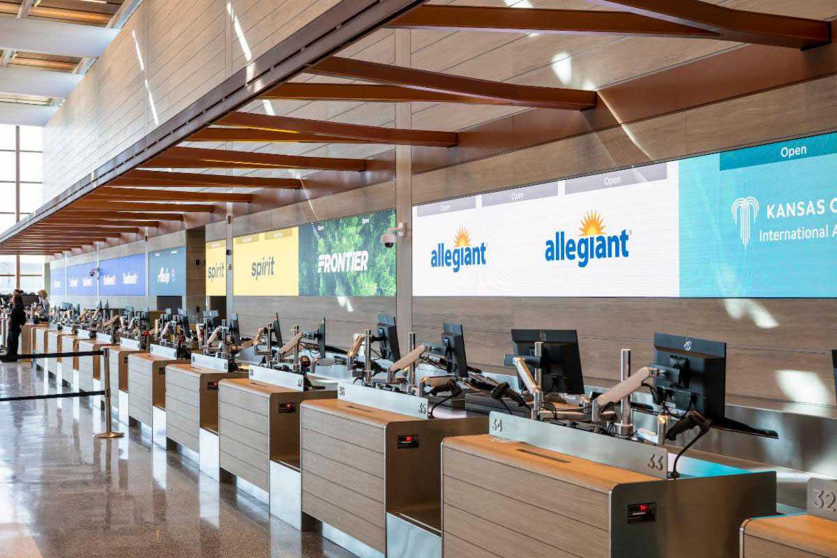Kansas City International Airport officially opened on 28 February Kansas City International Airport officially opened on 28 February