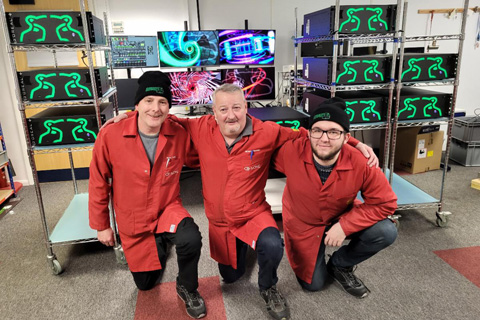 The manufacturing operation is ramping up production to meet orders