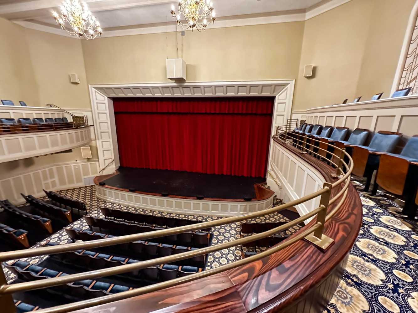 The recently renovated Eichelberger Theatre The recently renovated Eichelberger Theatre