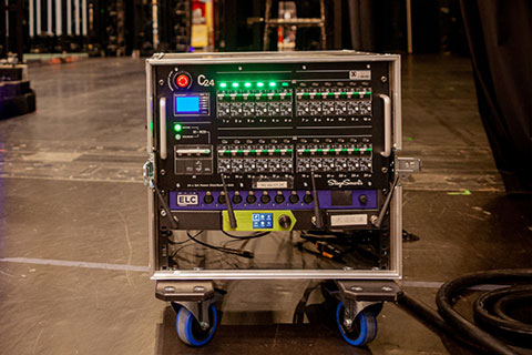 The StageSmarts C24 is a 24-channel power distribution unit